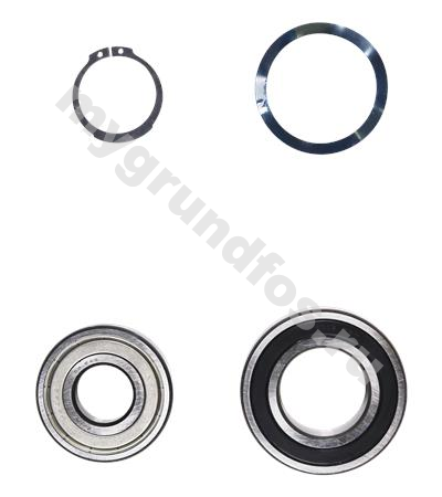 Kit, Bearing SE/SL frame D 3209 + 6306