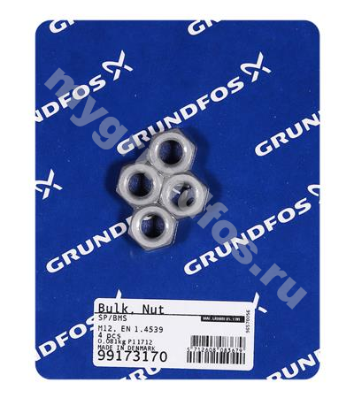 Bulk, Nut M12, , Delta Seal, Silver