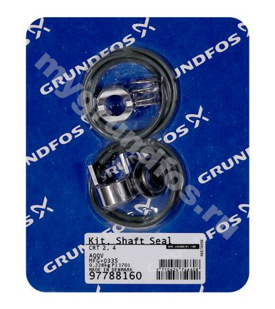 Kit, shaft seal AQQV CRT 2/4 (Mfg>0335)