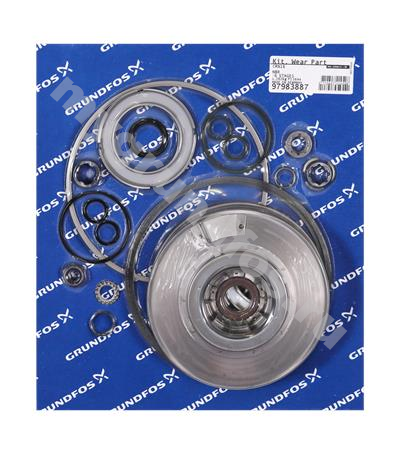 Kit, Wear parts w/NBR CRN16-60