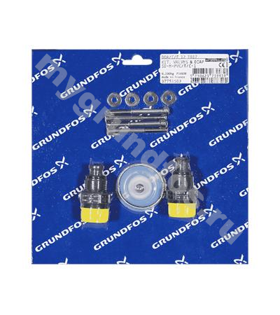 Kit, valve/diaph. SD-M-PVC/T/C-1
