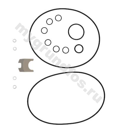 Kit, gaskets CR(N)32  1-15 EPDM