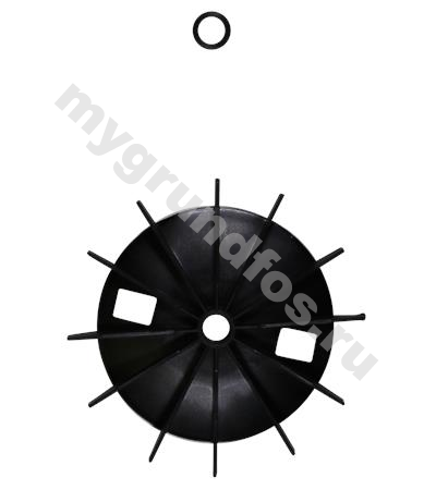Kit, Fan, D124/11.5 12 blades, MG71,MG80