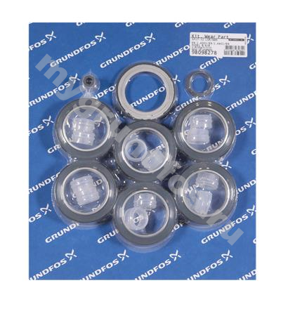 Kit, Wear parts SP17-12stg.LSR/NBR mod.B