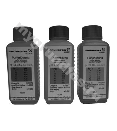 Spare, Buffer solution pH, 3x100ml