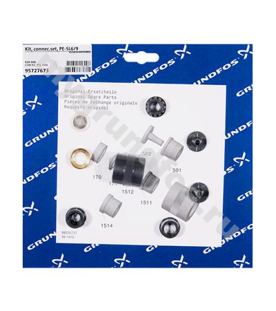 Kit, connec.set, PE-SL6/9