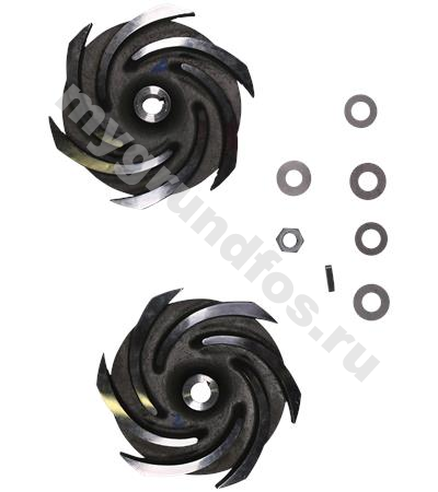 Kit, Impeller cpl, DW.100.66.H