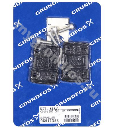 Kit, Coupling complete D15,875/D16, NEMA