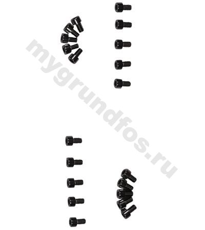 Bulk, Socket Screw M6x10 DIN912 A2