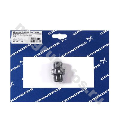 Kit,valve 0.8 DN8 PVC/V/SS