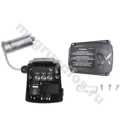 Term.box w/prot. USA 1x230V/16uF,Service