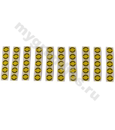 Bulk, Label D22 yellow, Rotation arrow