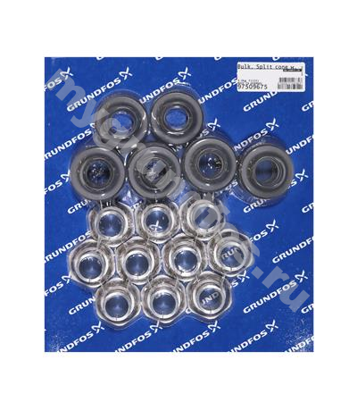 Bulk, Split cone w. stopnut cpl.10 pcs