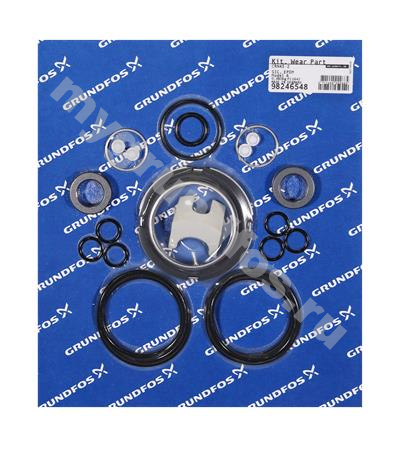 Kit, Wear parts with EPDM CRN45-2 SIC