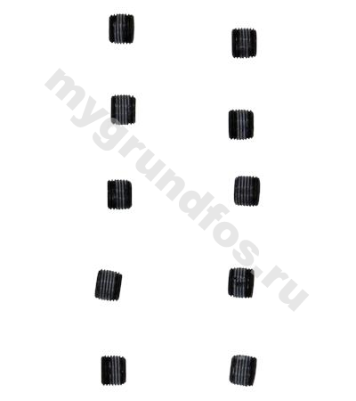 Bulk, Pipe plug R1/8 w/DeltaTone/Seal+s.