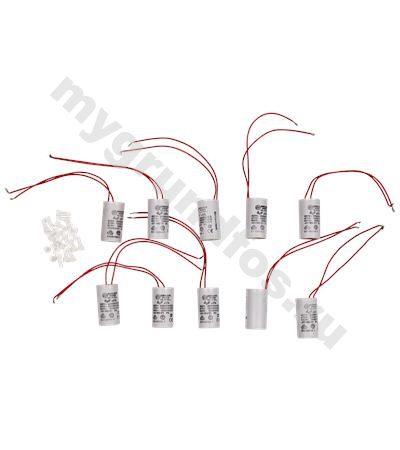 Kit, Capacitor 4uF 230V 50/60Hz 10pcs