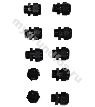 Kit, Cable glands, 10xD7-14