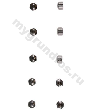 Bulk, cap nut M5, 10 pcs