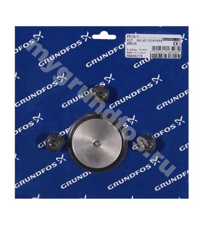 Kit, valve/diaphragm DME48 PP/V/C