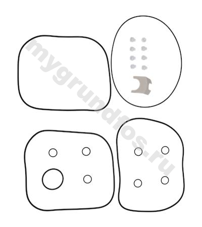 Kit, O-ring CR/N45/64 ACT, FXM  F