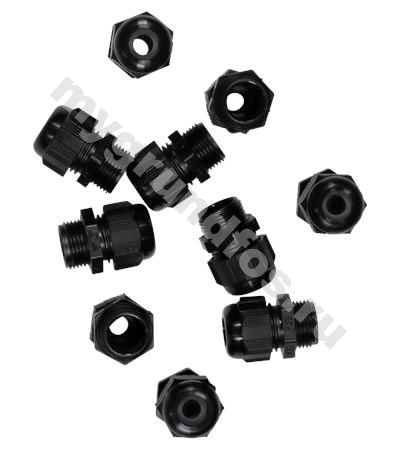 Kit, Cable glands, 10xD5 single entry