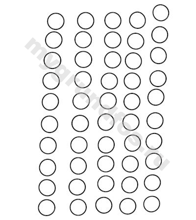Bulk, CM connector O-ring 1" EPDM