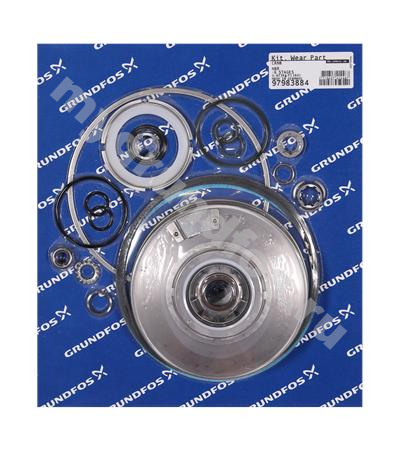 Kit, Wear parts w/NBR CRN8-60