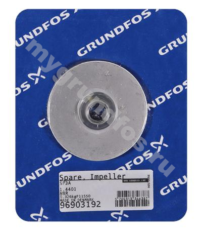 Spare, Impeller SP3A w/split cone cpl.