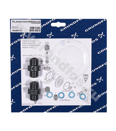 Kit, pump maint/DMH251/252/PVC/C