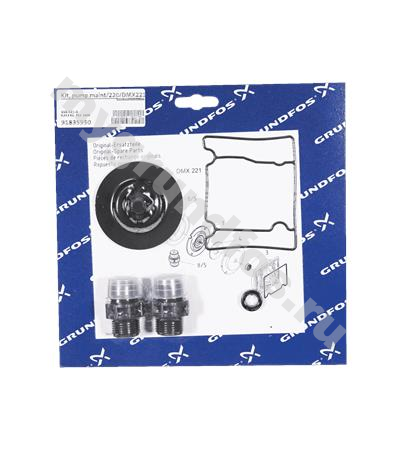 Kit, pump maint/220/DMX221-27/PVC/T/C
