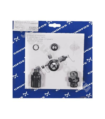 Kit, connec.set, PVC, ETFE hose 9/12