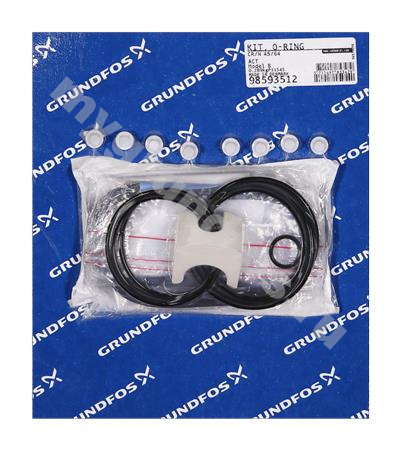 Kit, O-ring CR/N45/64 ACT, FXM/EPDM FE