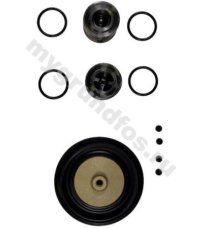 Kit, valve/diaph. DME 375-SS/E/SS