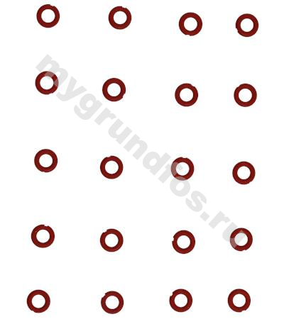Bulk, o-ring 10.1x5.3x2.4mm FKM, 20 pcs