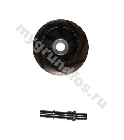 Spare,Shaft D16 w/impel.D77.8/D127.7 cpl