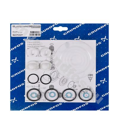 Kit, pump maint/DMH253100/PP/PVC/E/T