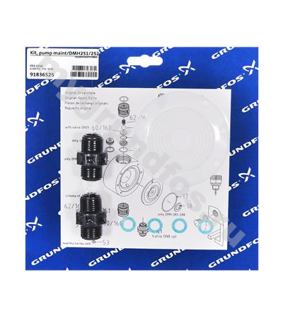 Kit, pump maint/DMH251/252/PVC/E/SS
