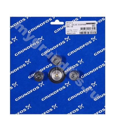 Kit, valve/diaphragm DME/S8 PP/E/C