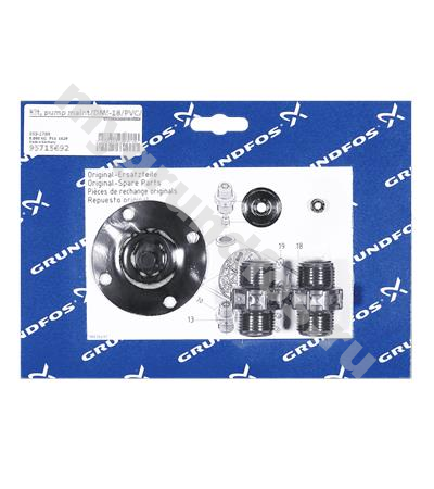 Kit, pump maint/DMI-18/PVC/V/C