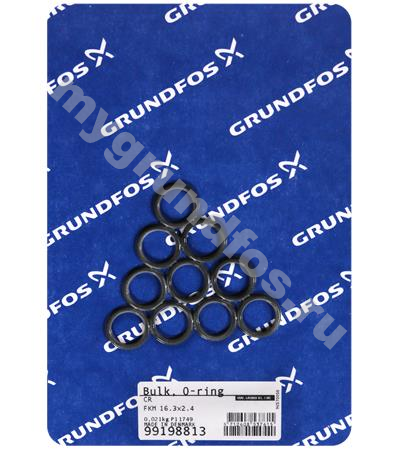 Bulk, O-ring FKM 16.3x2.4