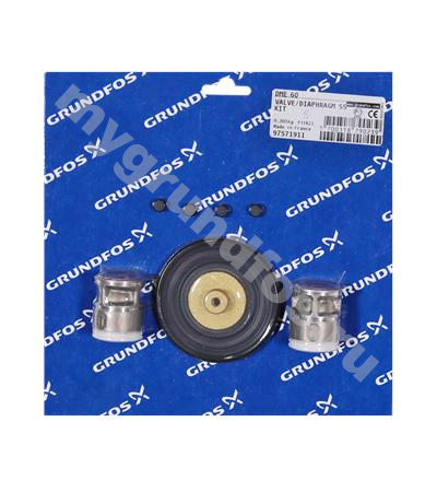 Kit, valve/diaphragm DME 60 SS/T/SS