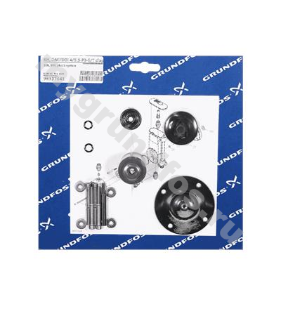 Kit, DMI/DDI 4/5.5-P3-E/T diaph.