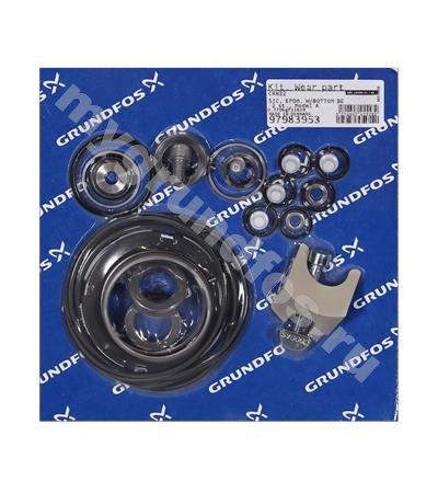 Kit, Wear parts w/EPDM+bot bea. CRN32-2