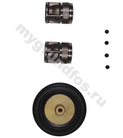 Kit, valve/diaph. DME 375-SS/V/SS