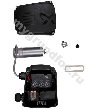 Term.box w/prot. 1x230-240V/12uF,Service