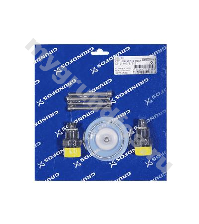 Kit, valve/diaph. SD-L-PVC/E/C-1