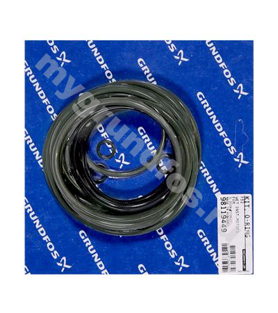 Kit, O-ring set for wet motor FKM