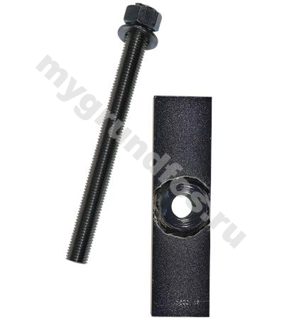 SUPPORT SPACER + WASHER/NUT