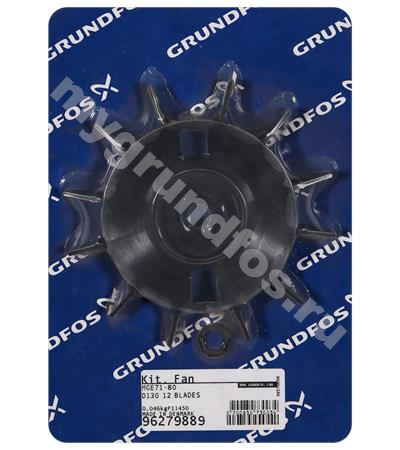 Kit, Fan, 12 blades, MG71,MG80