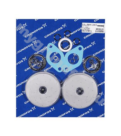 Kit, Wear parts with EPDM CRN1/3 10-19